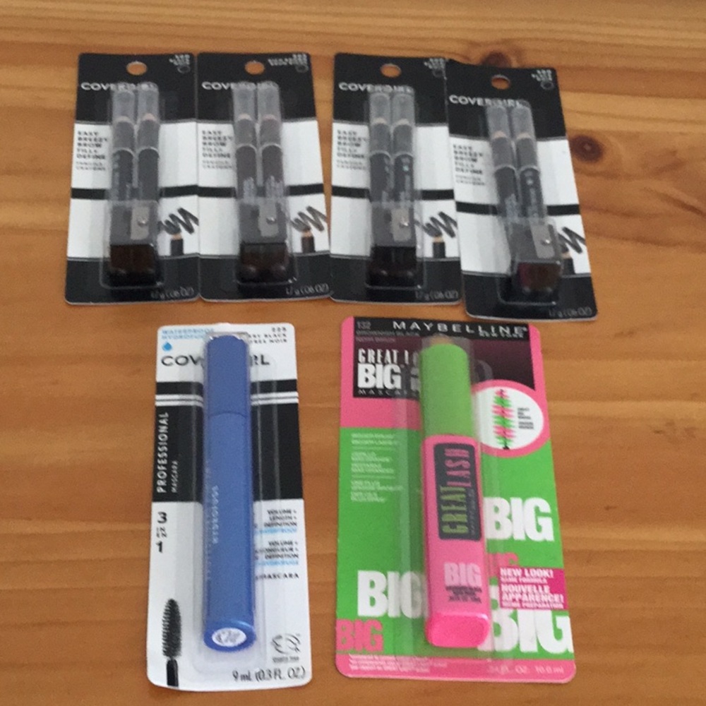 Large lot of CoverGirl and Maybelline face makeup
